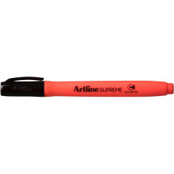 Artline Supreme Highlighter Chisel 2-4mm Red Pack Of 12
