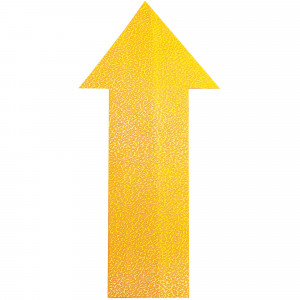 Durable Floor Markings Arrow Yellow Pack of 10