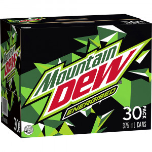 Mountain Dew 375ml Can Pack of 30