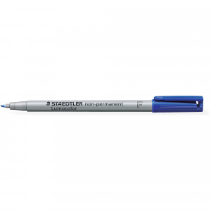 Staedtler 316 Lumocolor Pen Non-Permanent Fine 0.6mm Blue