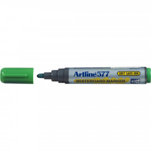 Artline 577 Whiteboard Marker Bullet 3mm Green