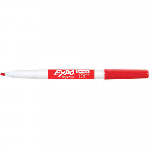 Expo Dry Erase Whiteboard Marker Bullet 1.4mm Fine Red