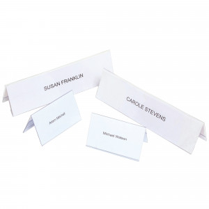 Rexel Name Plates 92x56mm Small Box Of 50