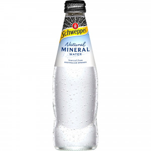 Schweppes Natural Mineral Water Bottle 300ml Pack of 24