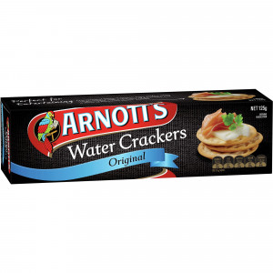 Arnott's Water Crackers Biscuits 125gm