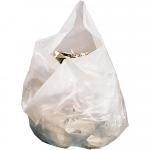 Regal Degradable Bin Liners 28 Litres White Pack of 50