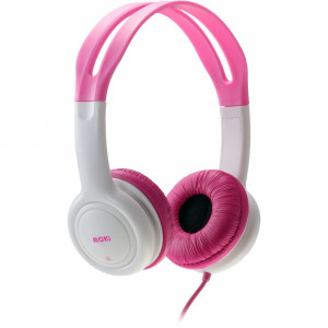 Moki Volume Limited Headphones For Kids Pink