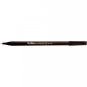 Artline Supreme Fineliner Pen 0.4mm Black Pack Of 12