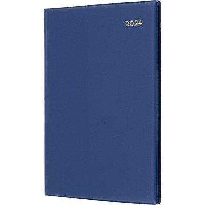 Collins Belmont Desk Diary A5 2 Days To Page Navy