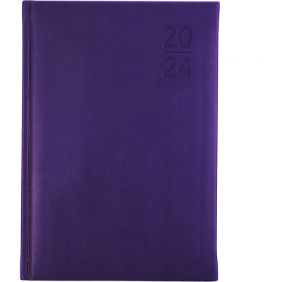 Debden Silhouette Diary A5 Week To View Purple