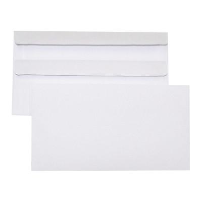 Cumberland Plain Envelope 90x165mm Self Seal White Box Of 500