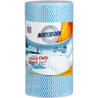 Northfork Antibacterial Wipes 90 Sheets Blue